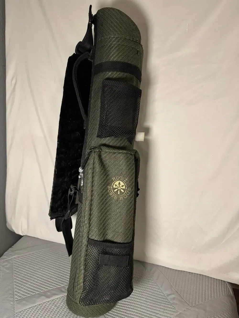 Hot-Z Golf Robin Hood Golf Club carry Bag Green Light Weight Travel Vintage
